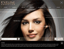 Tablet Screenshot of eveline.eu