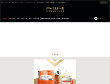 Tablet Screenshot of eveline.cz